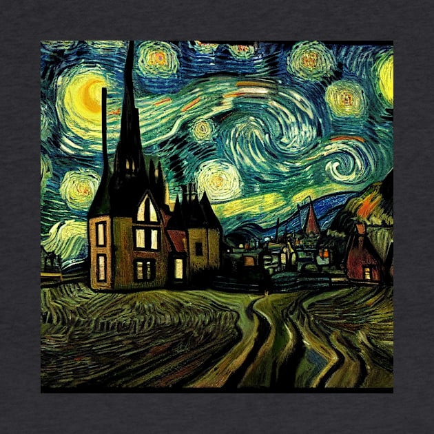 Starry Night Over Godric's Hollow by Grassroots Green